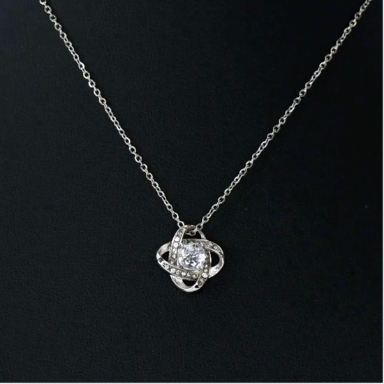 knot necklace video