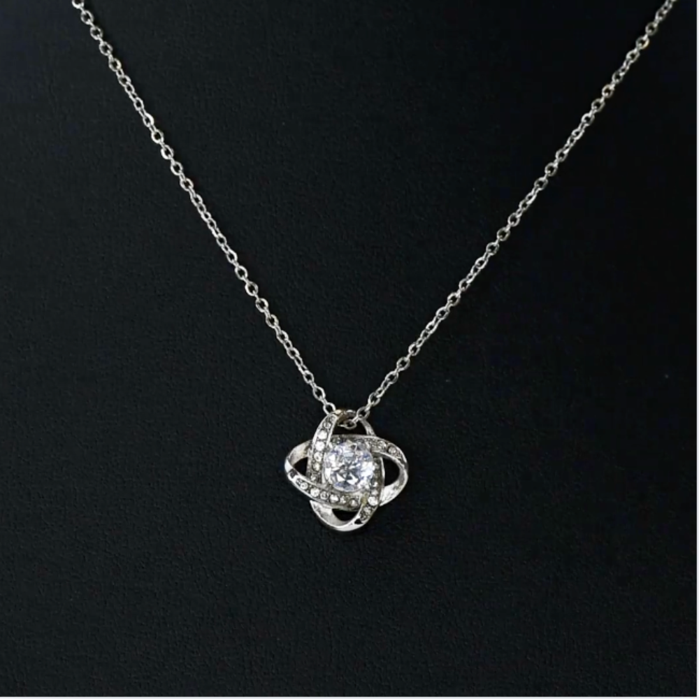 knot necklace video